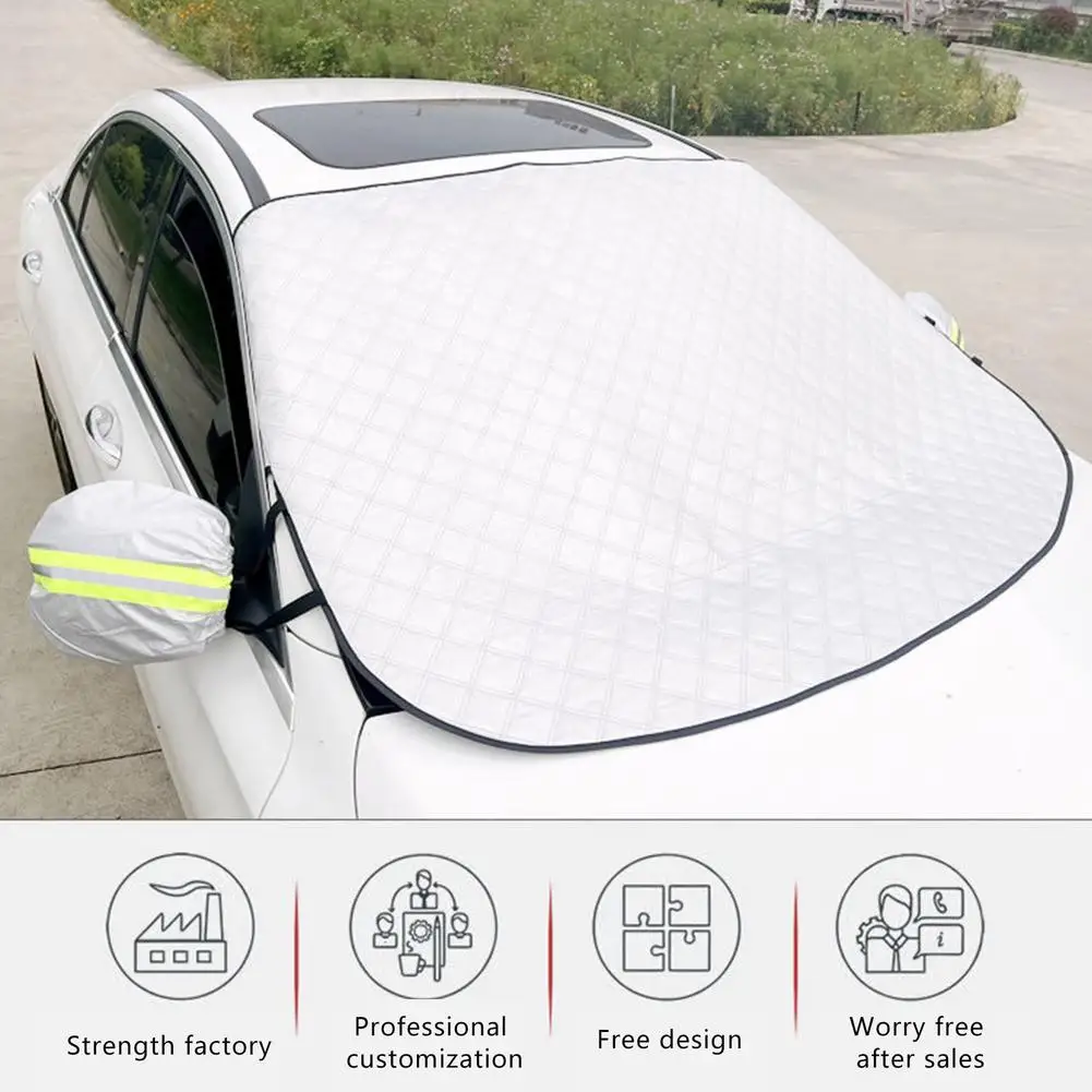 

New Winter Car Windshield Snow Cover Car Sun Block Shade Frost Protection Sun Protection Anti-icing Front Windscreen Cover