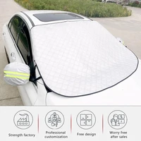 new winter car windshield snow cover car sun block shade frost protection sun protection anti icing front windscreen cover
