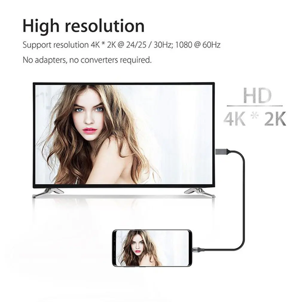 Кабели совместимые с USB 1 8 Type C и HDMI 3 м|Кабели HDMI| |