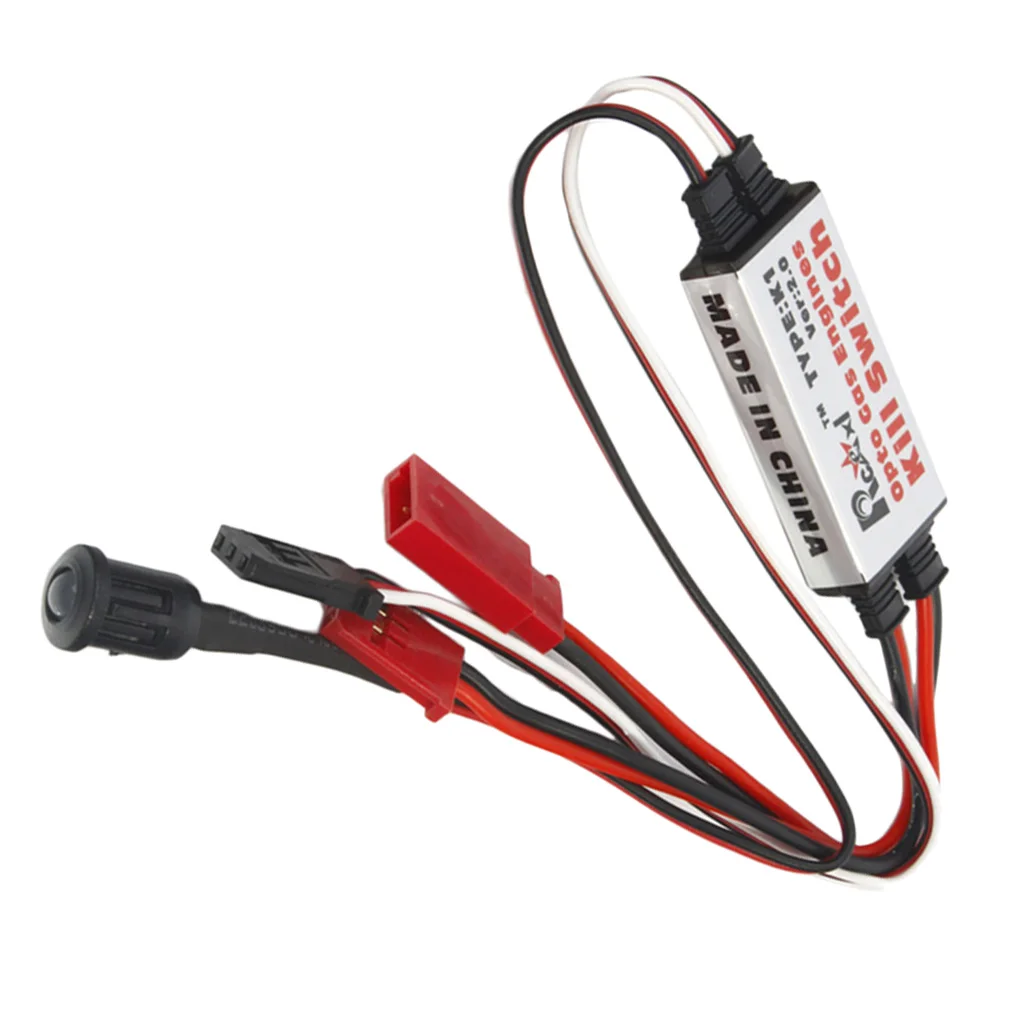 Opto газовый двигатель Kill Switch V2.0 переключатель Flameout для DLE20/DLE30/DLE55/AGM запасные части