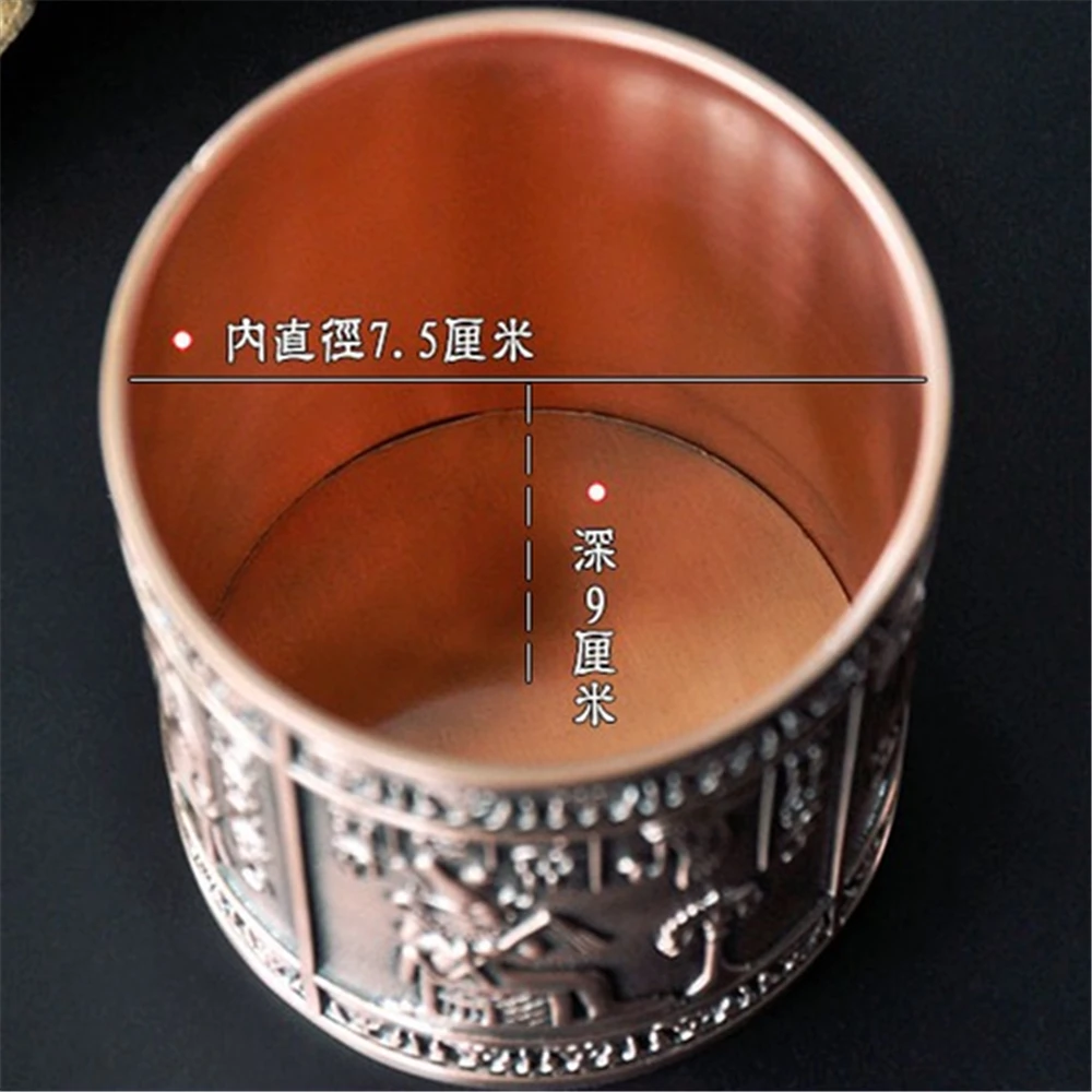 

Creative Zinc alloy Pen Holder Egypt The Land of Manu Desk Pencil Holder Creative Office Accessories Home Decoration