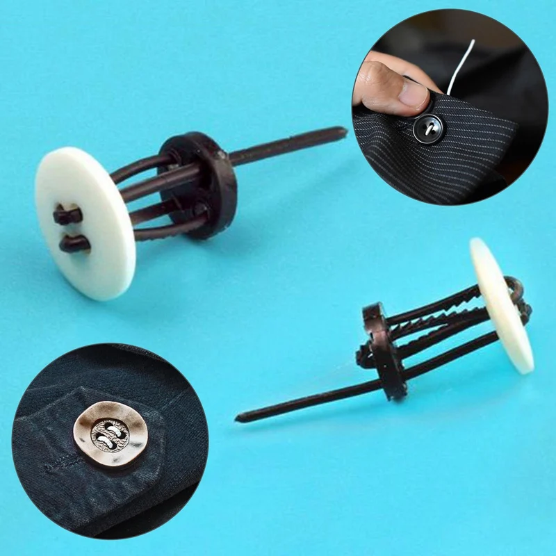 Fast Button Does Not Require Sewing Buttons Spare Eye Quick Repair Fixed Tool | Дом и сад
