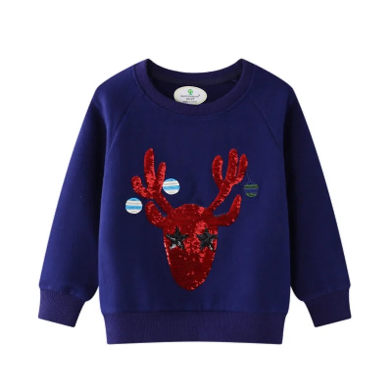 

Children Sweatshirt Boys Spring Autumn Clothing Long Sleeve T-Shirt Print Cotton Casual Clothes for 2-8 Years