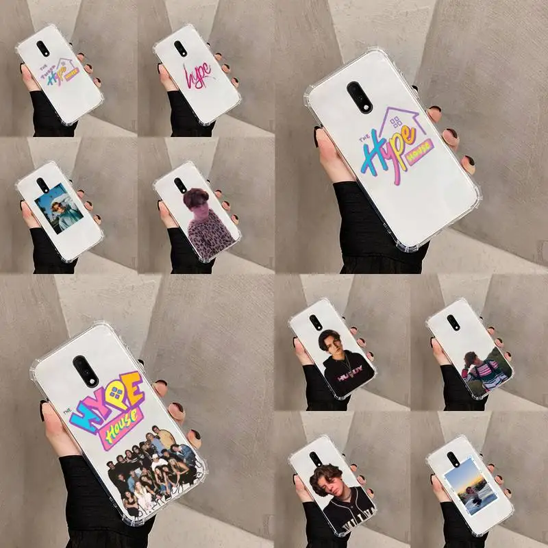 

hype house Phone Case Transparent For OnePlus MEIZU MEITU M 7 8 9 16 17 T PRO XS moible bag