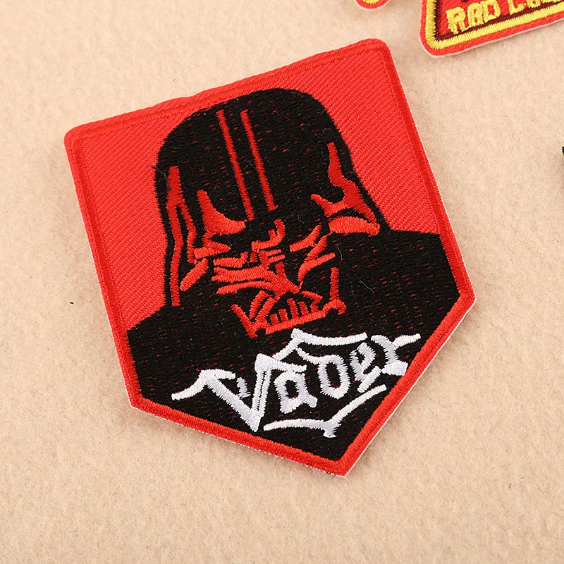 star wars patch embroidered patches for clothing iron on patches on clothes darth vader troopers figure badge accessories gift free global shipping