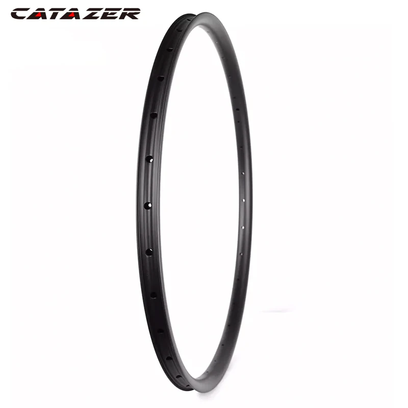 Легкий T800 27.5er 29er MTB XC 30x24 мм Асимметричный горный велосипед бескамерный