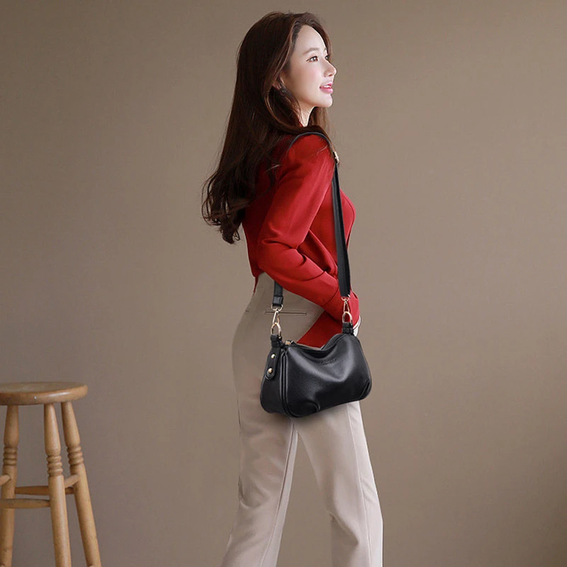 

LIKETHIS Women Shoulder Bag Crossbody Bags 2020 Ladies Black Messenger Bag Luxury Wild High Quality Shopping Bolso Mujer Fashion