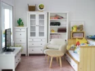 Миниатюрная мебель для кукольного домика, модель мини, стеклянный шкаф, 110