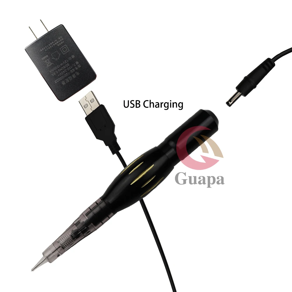 Мини ручка для перманентного макияжа 12 В профессиональная микропигментационная