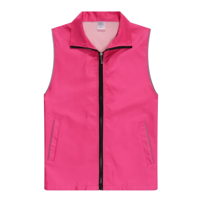 Светоотражающий Жилет 2021 с индивидуальным дизайном для мужчин и женщин рабочая