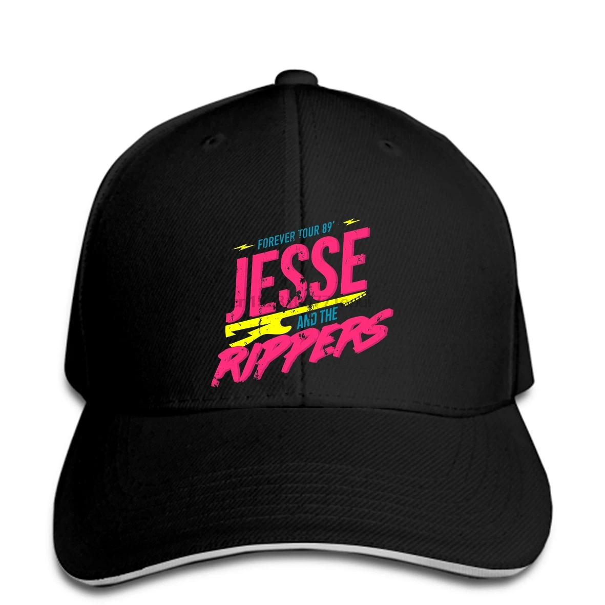 

Baseball cap Custom Printed snapback Men Print hat Jesse and the Rippers Forever Tour 89 - Full House Women Baseball caps
