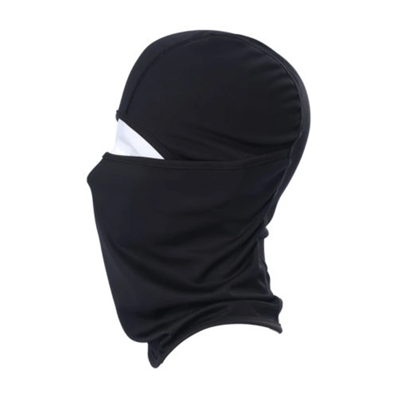 Прямая поставка Модный черный Балаклава Шарф под шлем Зимний теплый армейский