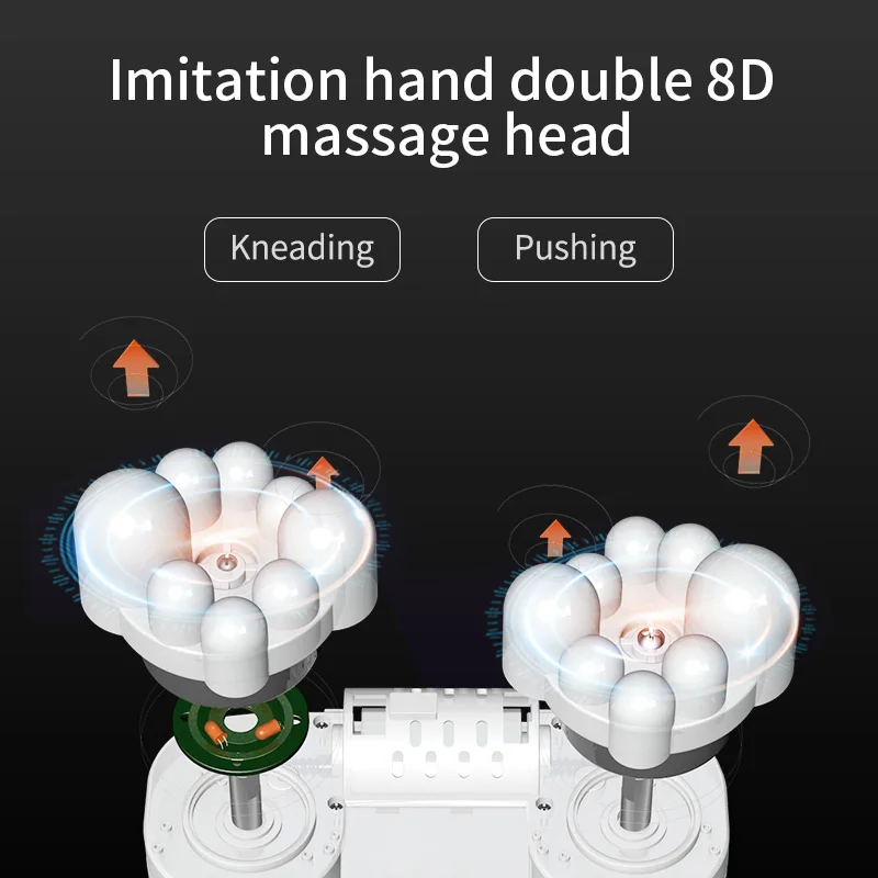 

Neck Massage Pillow Shiatsu Device Cervical Back Massager Infrared Fingertip Body Massageador Body Health Care
