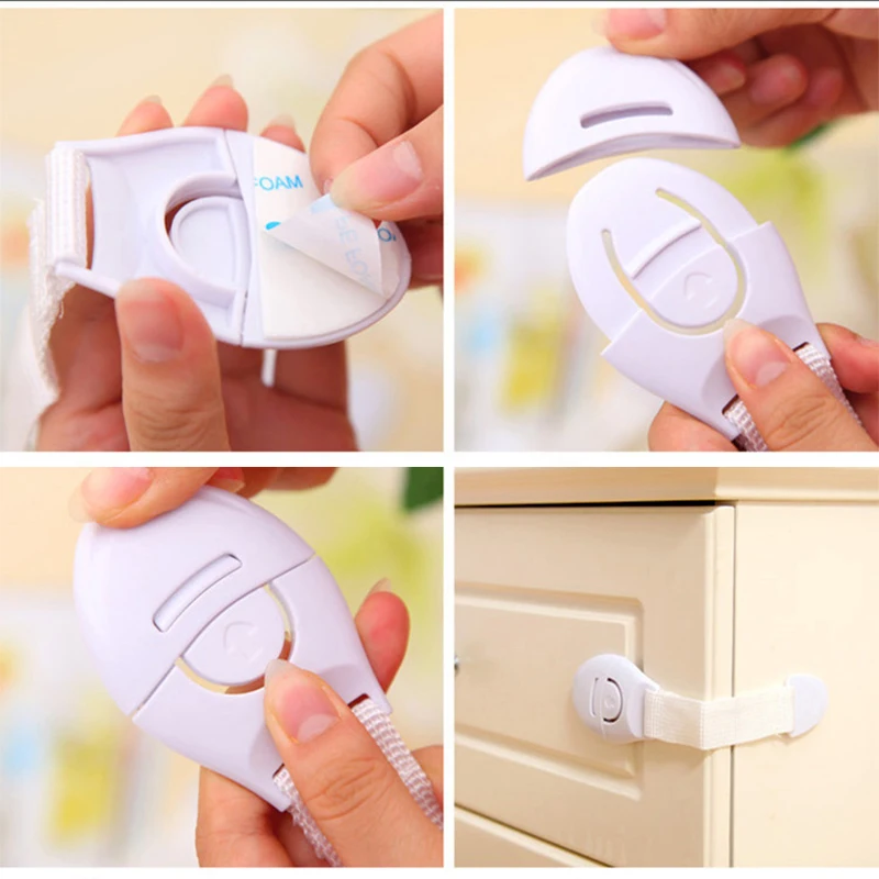 3 шт./лот защитные замки для детей блокировка дверей малышей пластиковые
