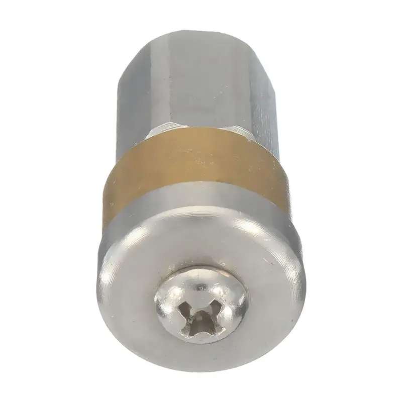 

Steel Pressure Washer Drain Sewer Cleaning Pipe Jetter Rotary Nozzle 3 Jet 1/8 inch F