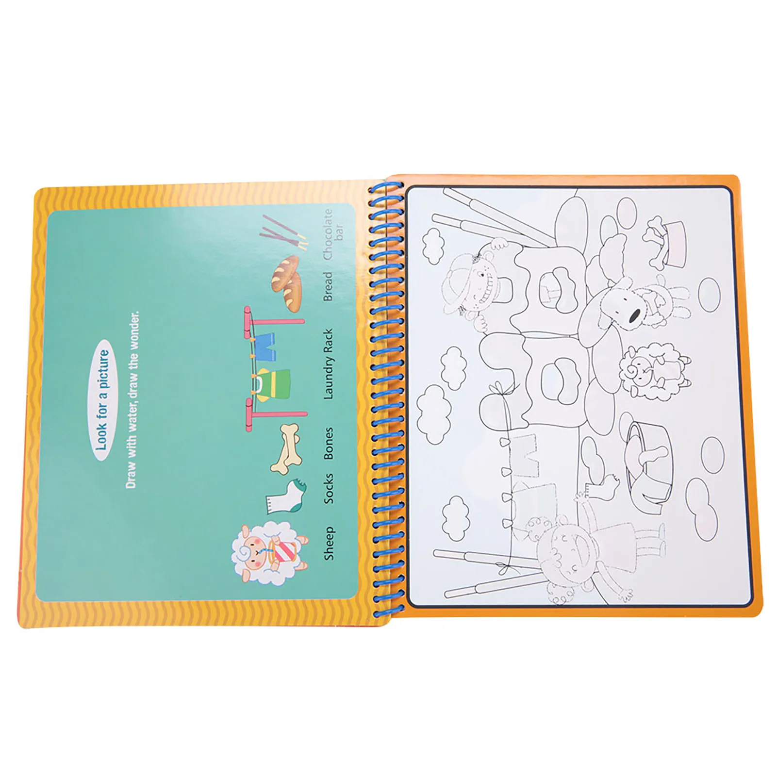 Волшебные книжки для рисования водой раскраски и доска детские игрушки сделай