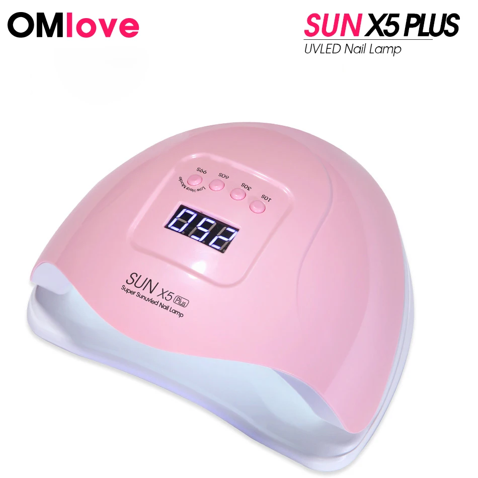 OMlove SUN X5 Plus УФ светодиодный светильник для гель-лака для ногтей сушилка 54 Вт лампа для маникюра Гель-лак для ногтей сушильная лампа для гель-лака инструменты для ногтей