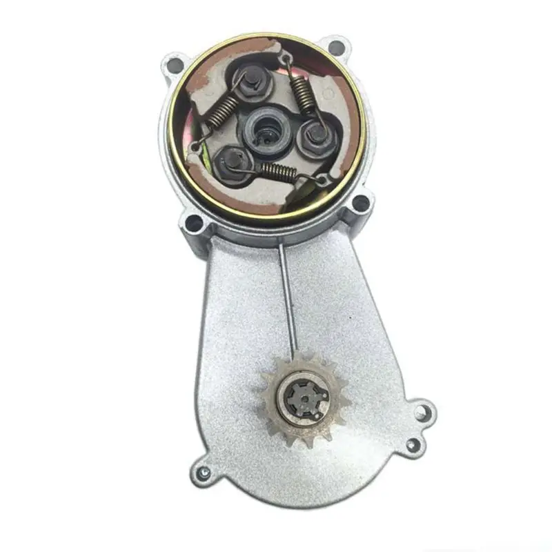 

Корпус барабанного колокольчика 14T с алюминиевым шлицевым сцеплением 47cc 49cc, миниатюрные карманные модифицированные детали для квадроцикла...