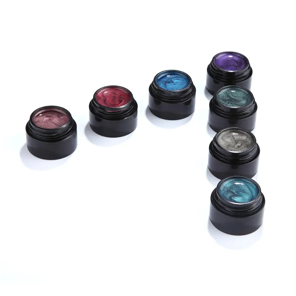 Гель лак кошачий глаз Хамелеон для использования с магнитом гель длительный