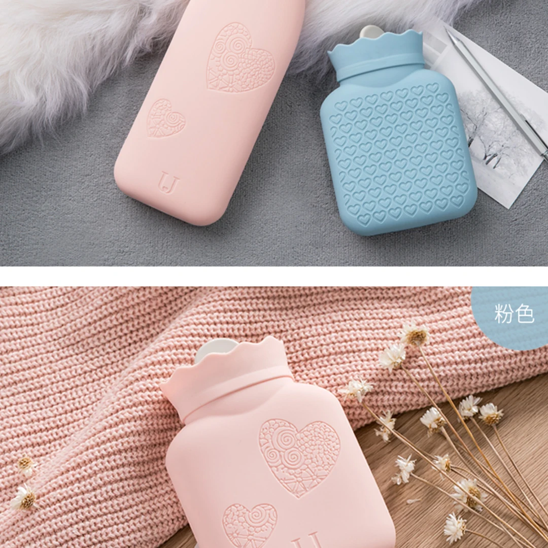 Xiaomi Jordan&Judy, милая ручная теплая грелка, мини горячие портативные бутылки для воды, мини грелка для рук, карман для девочек, подарок для друга