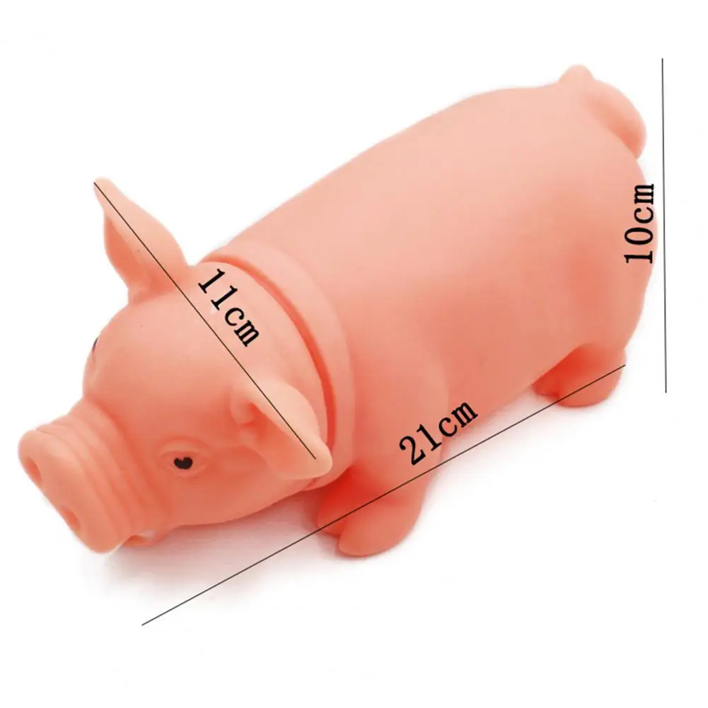 

Pig Simulated Squeak Tackle Toy High Quality Screaming Dog Puppy Toys Cute Shriek Pet Playing Interactive Tools Dog IQ Improving