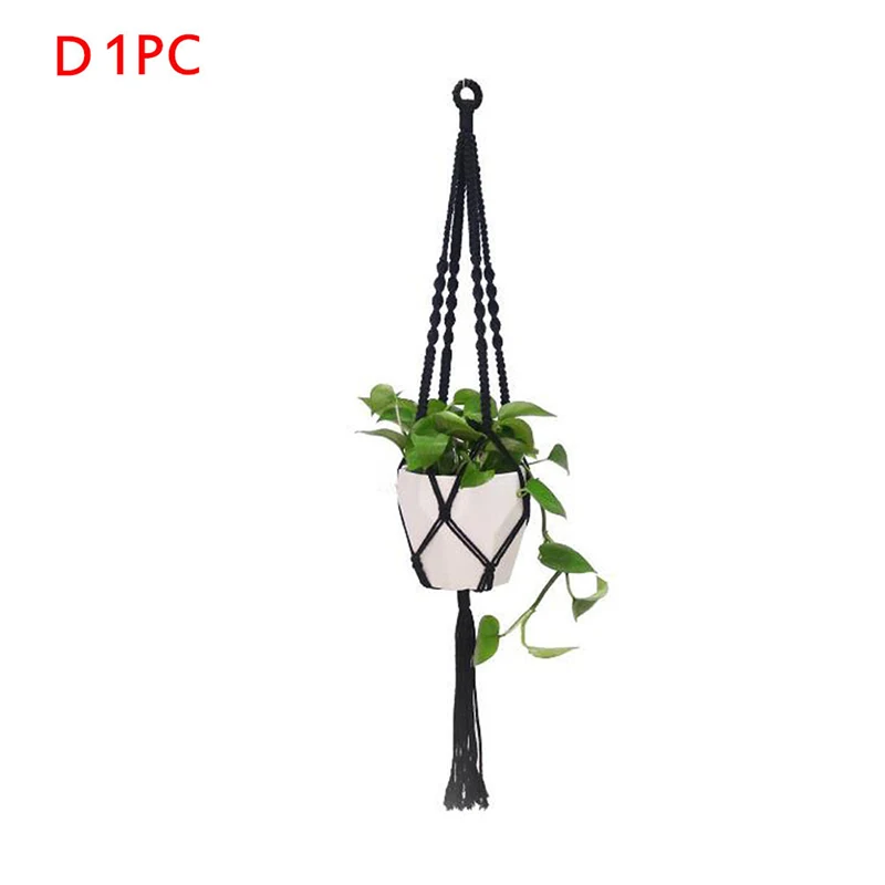

Handmade Hanging Basket Flowerpot Plant Holder Macrame Plant Hanger Plant Holder