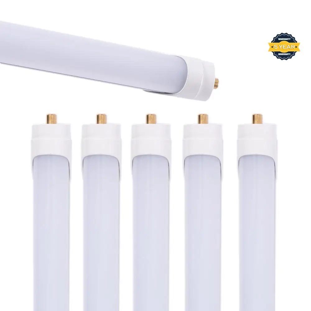 

T8 T10 T12 Led Bulbs,Beer Cooler Lamp with FA8 Single Pin Base ETL Listed 6500K Dual-end Powered Tube Light