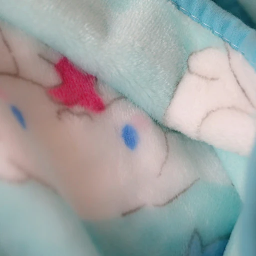 Kawaii Cinnamoroll плюшевое одеяло с большими ушами, Набивная игрушка собака, милая кукла, сохраняющая тепло зимой для малышей, детей, рождественские подарки