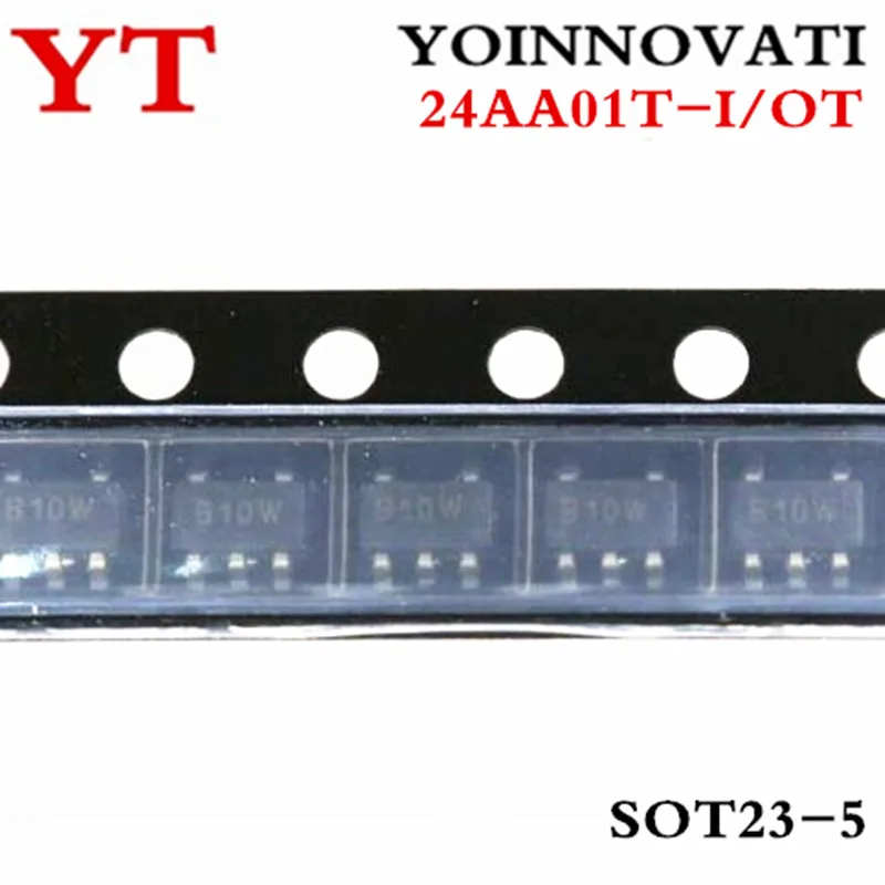 

5pcs/lot 24AA01T-I/OT 24AA01T 24AA01 SOT23-5 IC new and original