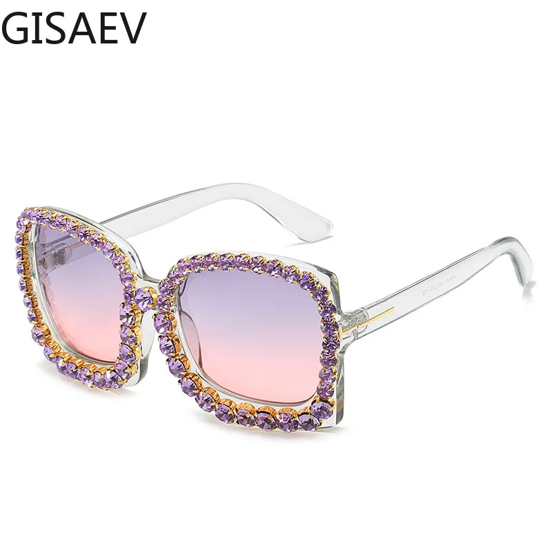 Женские очки для вождения GISAEV с прозрачными градиентными линзами и цветными
