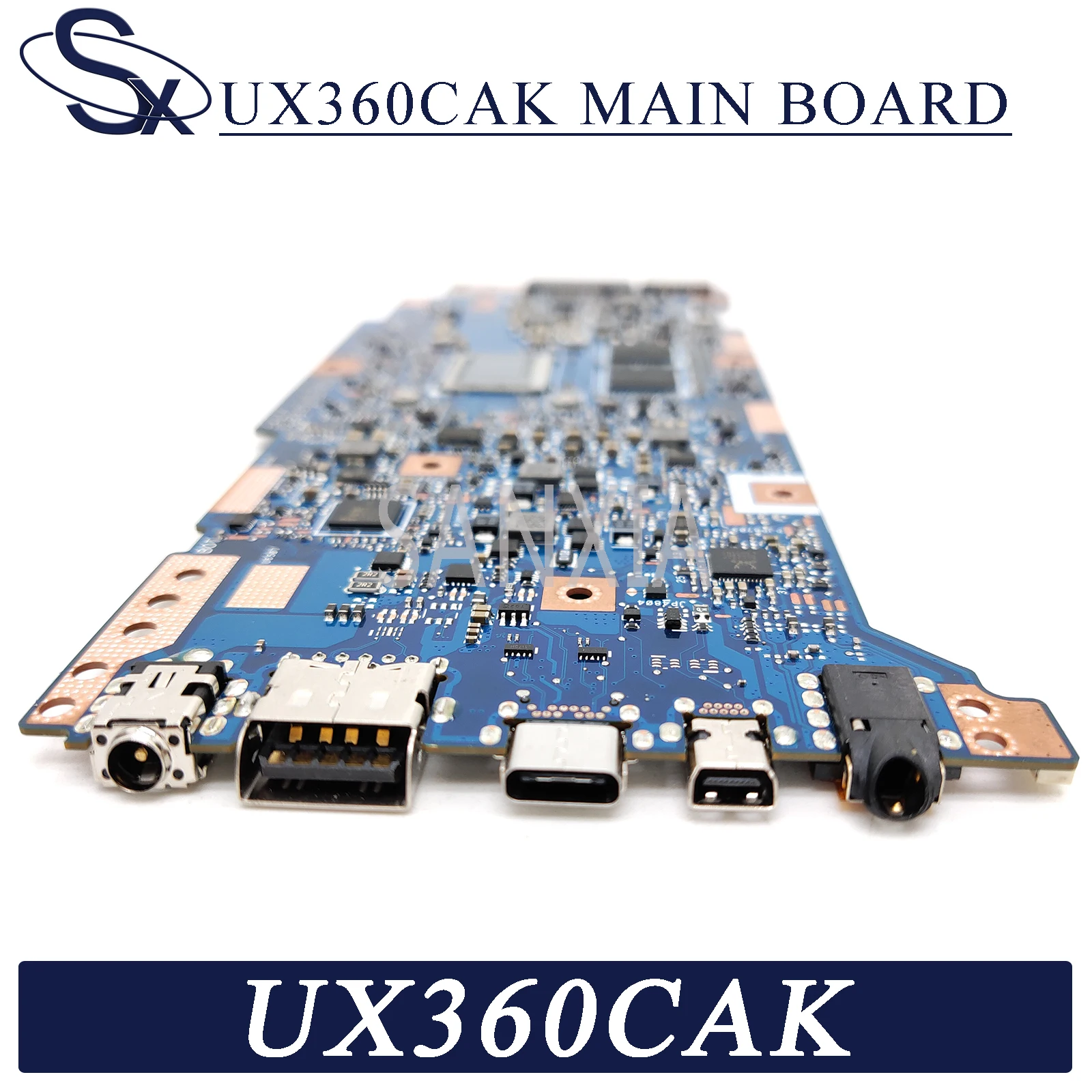 

KEFU UX360CAK Laptop motherboard for ASUS Zenbook Flip UX360CAK UX360CA UX360C original motherboard 8G-RAM I5-7Y54