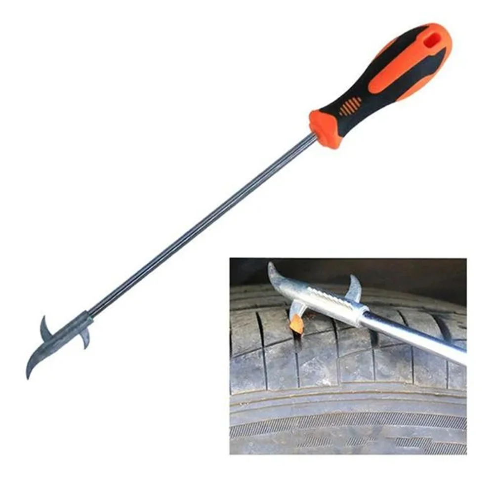 

Car Tire Cleaning Hook Multifunctional Stone Cleaning Groove Broken Stone Remover Slot Stones Cleaner Tool Car Repair Tools
