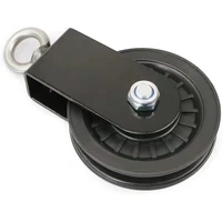 stainless steel mute loading lifting pulley fitness workout training bearing gym workout equipment