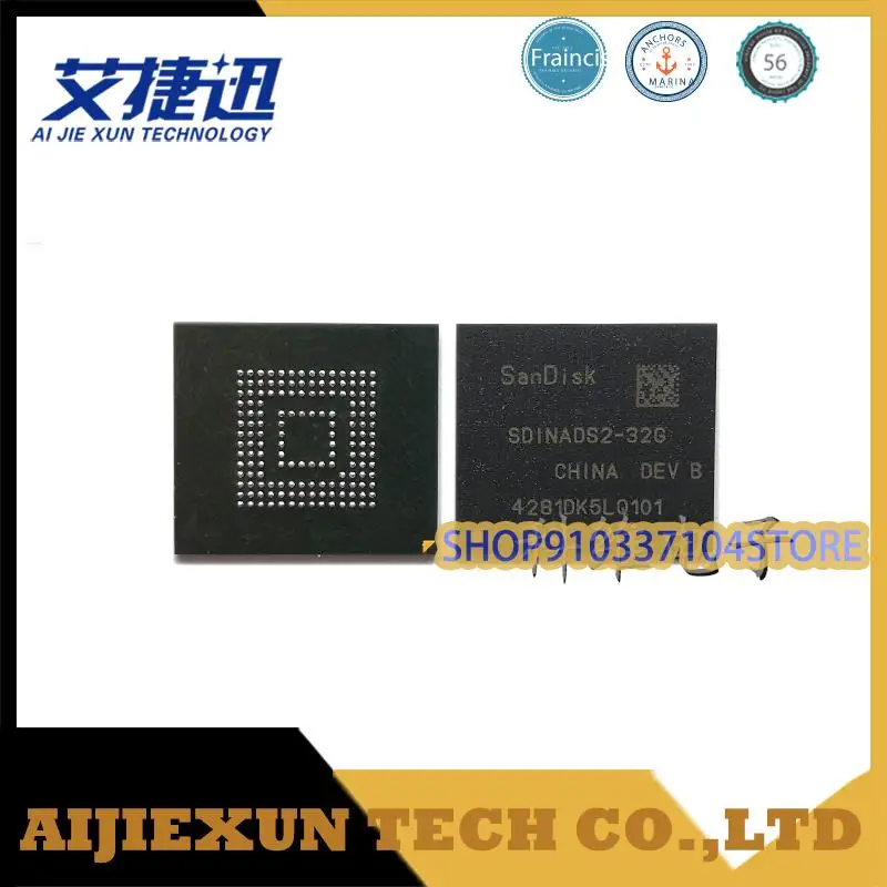 Новые оригинальные микросхемы памяти 2 шт./лот SDINADS2-32G 153pins