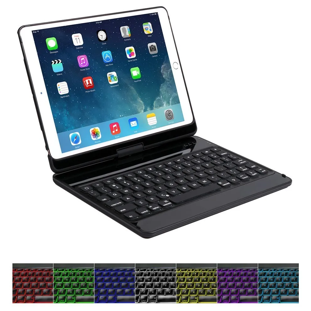 Желе расческа Беспроводная bluetooth клавиатура для iPad Pro 10 5 дюймов Air 2019 вращающаяся
