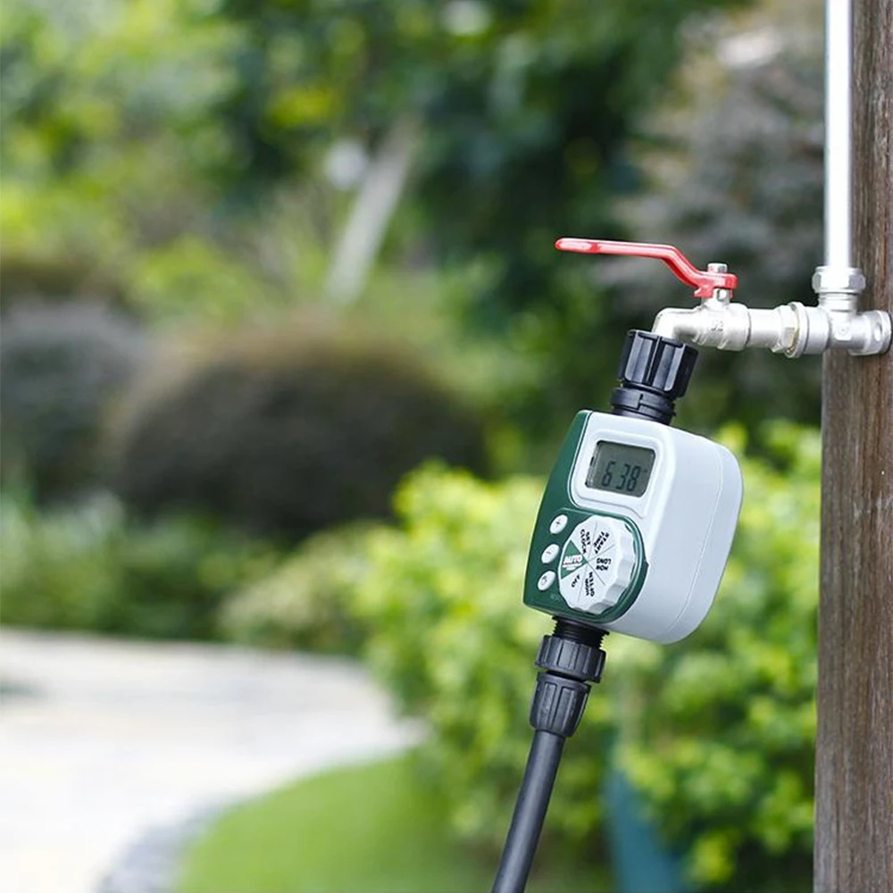 Умный таймер полива для сада ЕС/США латунный сплиттер программируемая садовая
