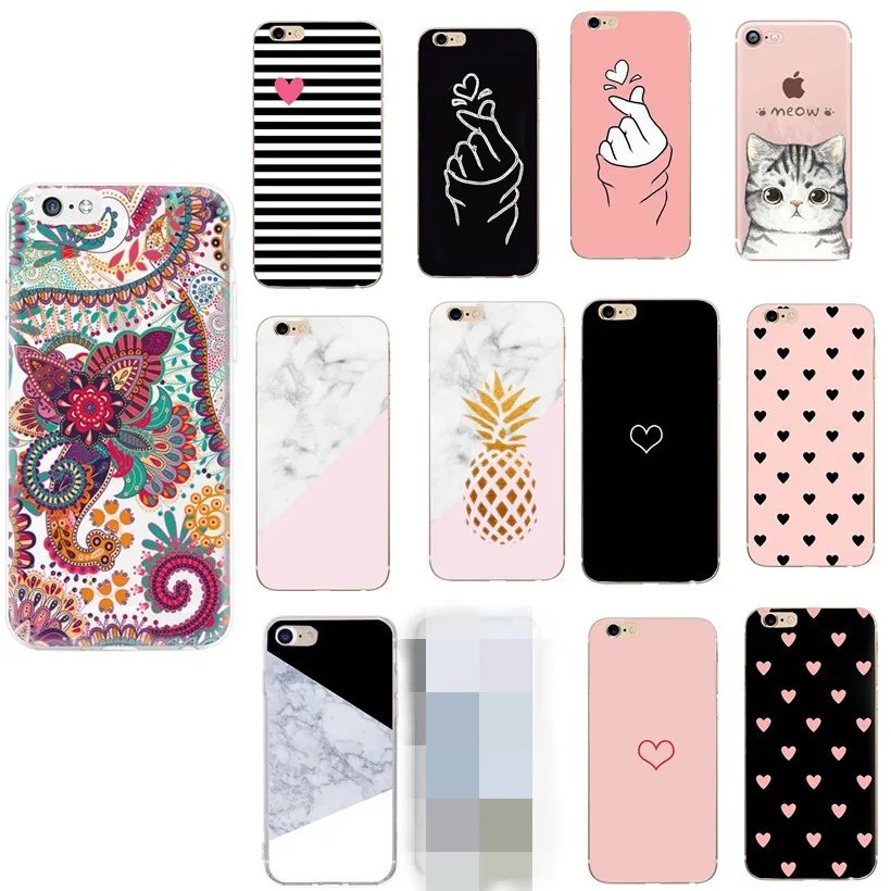 Чехол для телефона для iPhone 5S, SE 5 6 6s 7 8 Plus чехол Кролик Мягкий чехол из термополиуретана и силикона для iPhone X XS Capa