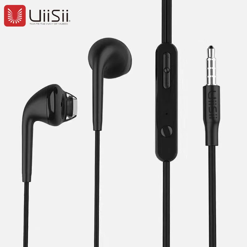 Uiisii U9 плоский наушник с рыбьими ушами дизайн сабвуфер игра шумоподавление hifi