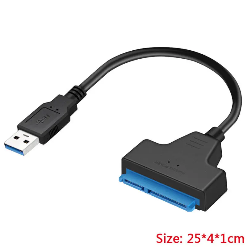 USB 3 0 SATA кабель адаптер Sata к до 6 Гбит/с Поддержка 2 5 дюйма внешний SSD HDD жесткий диск