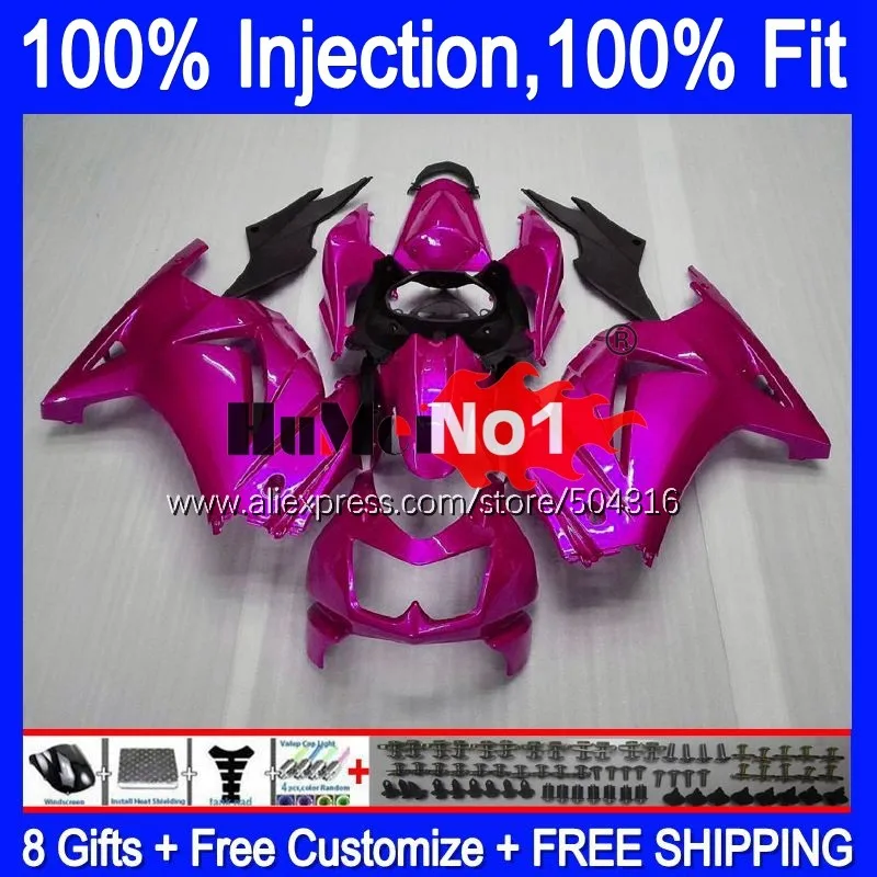 

OEM For KAWASAKI EX250 ZX250 R EX250R ALL Rose 10MC.76 ZX EX 250 250R ZX250R 2008 2009 2010 2011 2012 08 09 10 11 12 Fairing