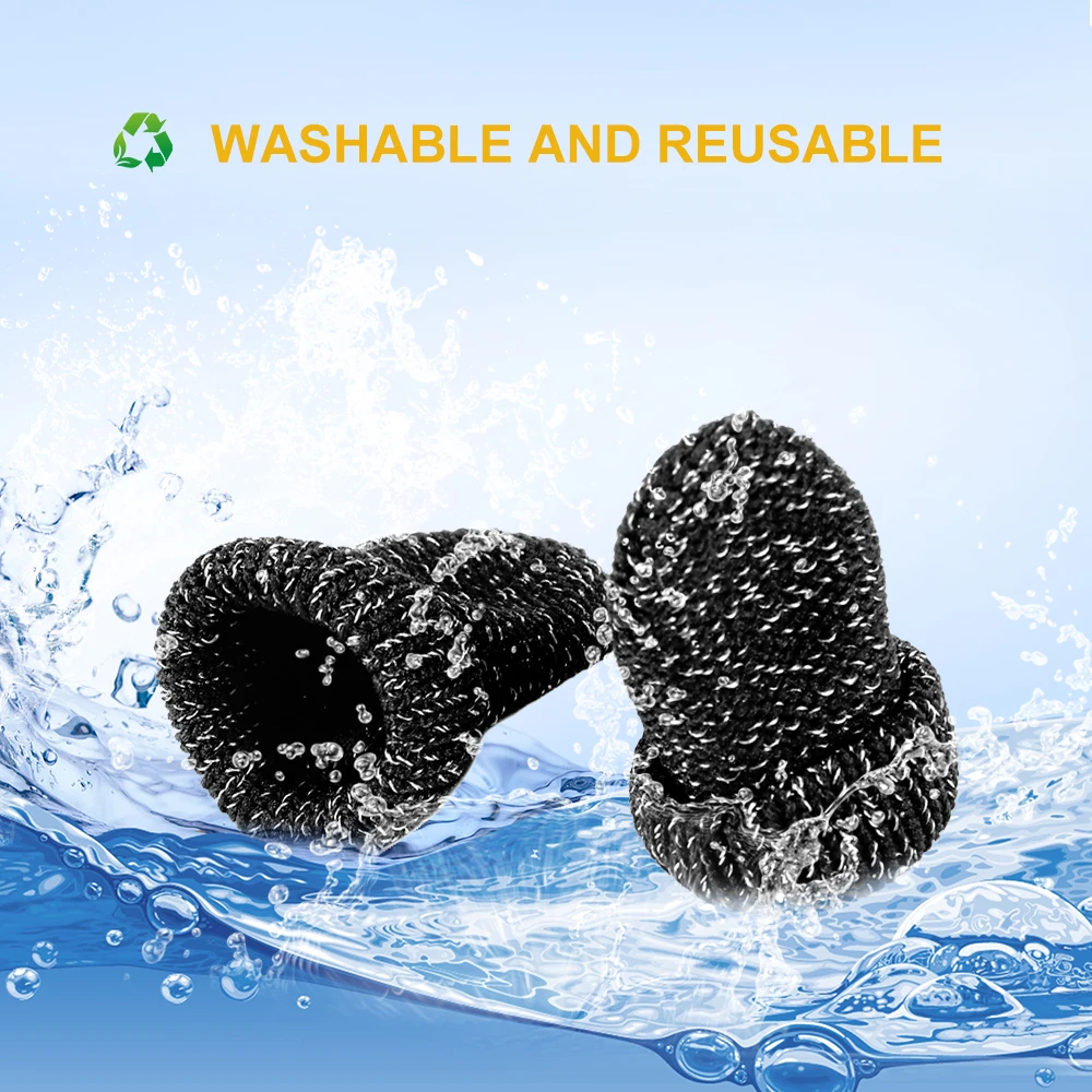 Дышащий чехол для игрового контроллера защита от пота Игровые перчатки пальцев