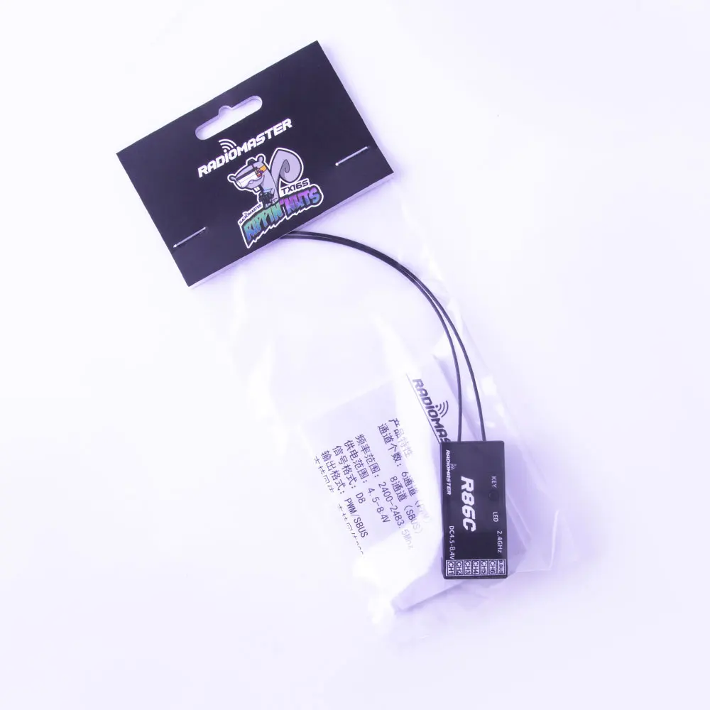 Radiomaster Multi-Protocol Receiver R81 R84 R86 R86C R88 4CH 6CH 8CH Receptor SBUS RSSI for FRSKY D8 D16 TX16S SE RC FPV Drones images - 6