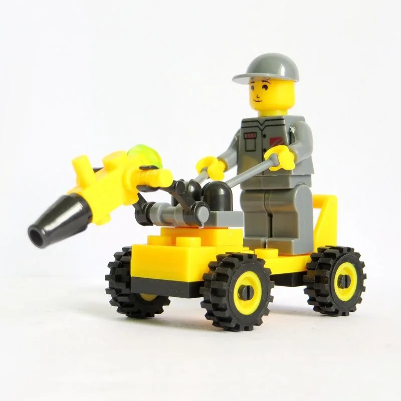 Оригинальный мини транспорт в собранном виде блоки моделей автомобилей