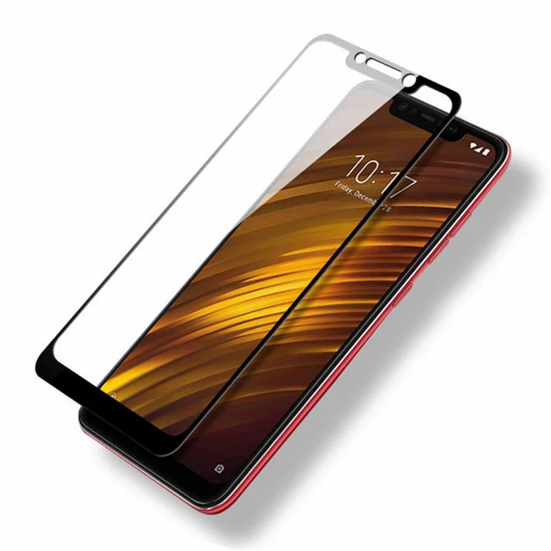 2 шт. 9H закаленное стекло для Xiaomi Pocophone F1 F2Pro защита экрана защитное X3 F3 xiomi Little