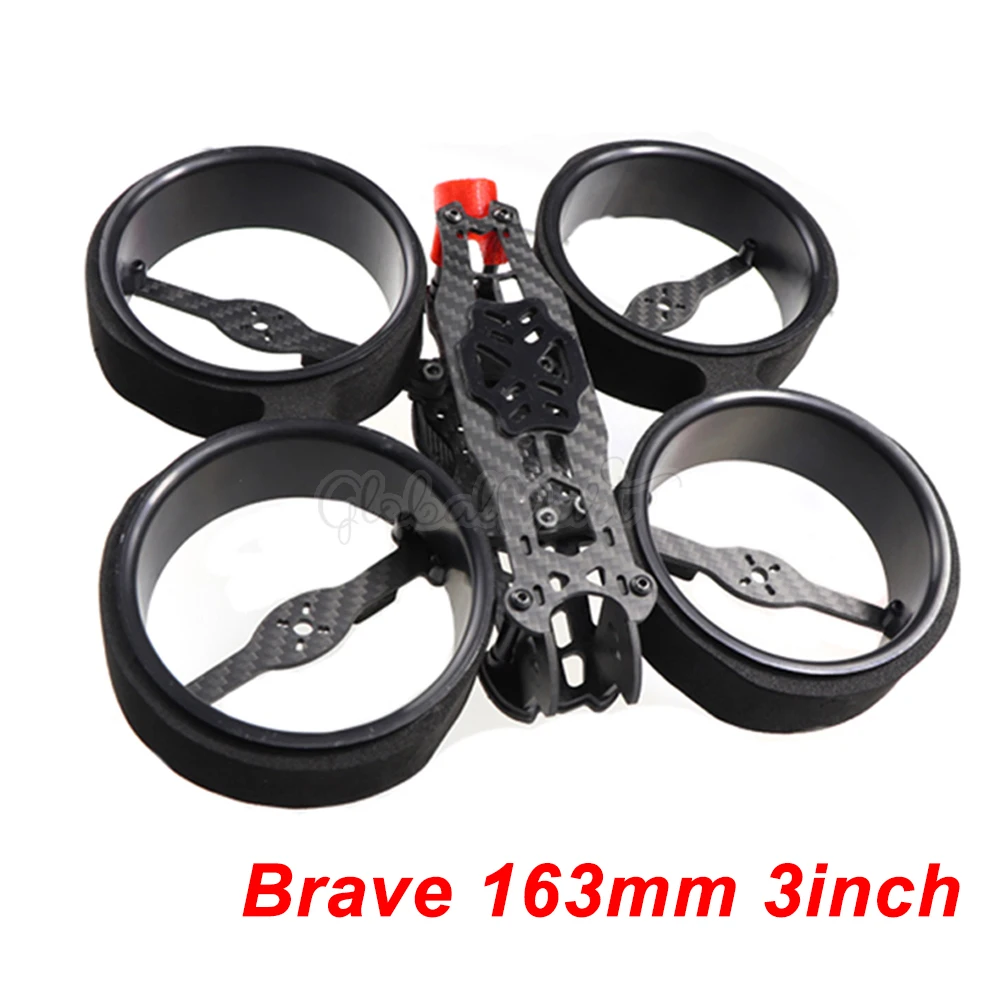 Запчасти для 3d печати Brave 163 мм 3 дюйма из ТПУ FPV гоночный Дрон Квадрокоптер рама