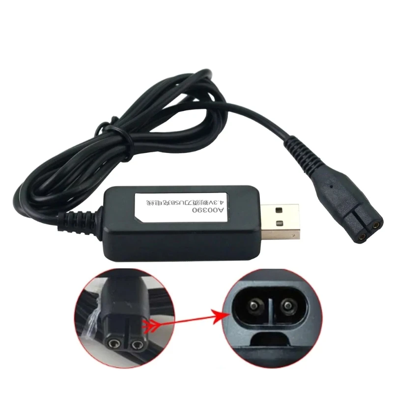 USB-кабель для зарядки 4 3 в бритвы philips подходит YQ318 A00390 QP2520/72 | Электроника