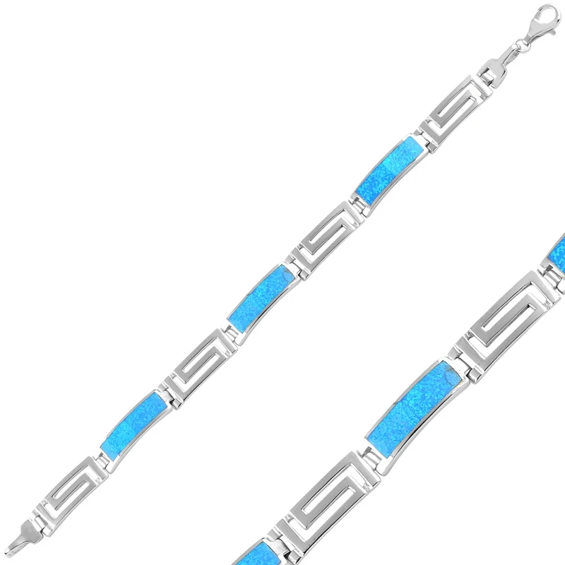 

Серебряный браслет с опалом Silverlina