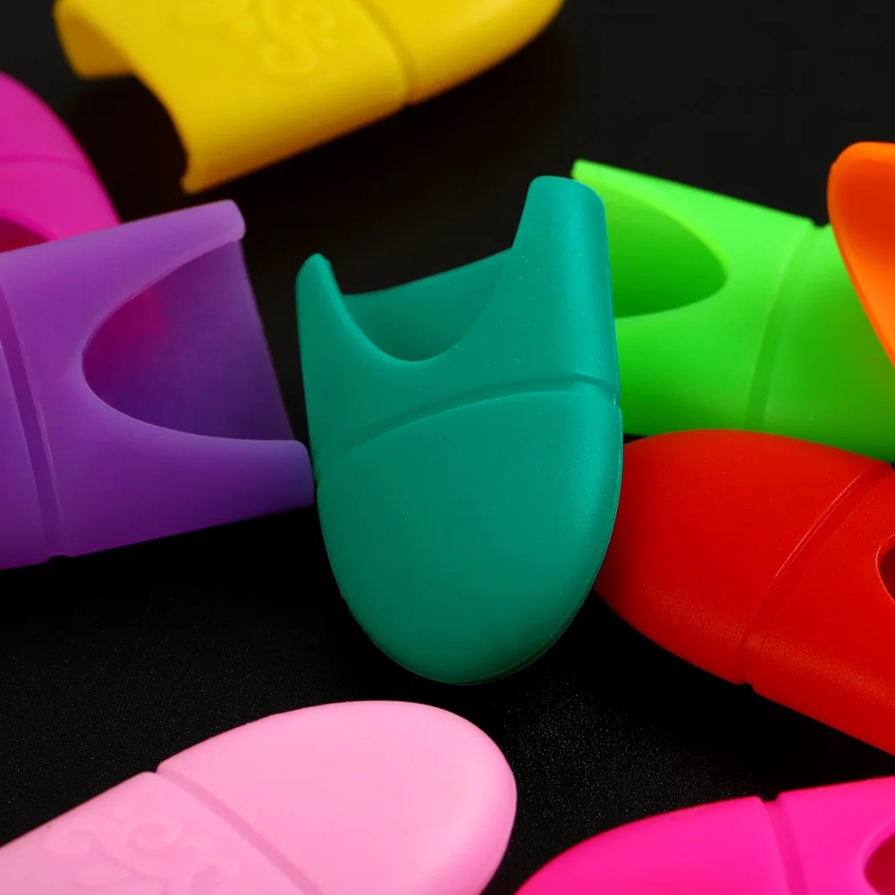 10 шт./лот колпачок для снятия лака ногтей Силиконовый УФ Гель лак средство