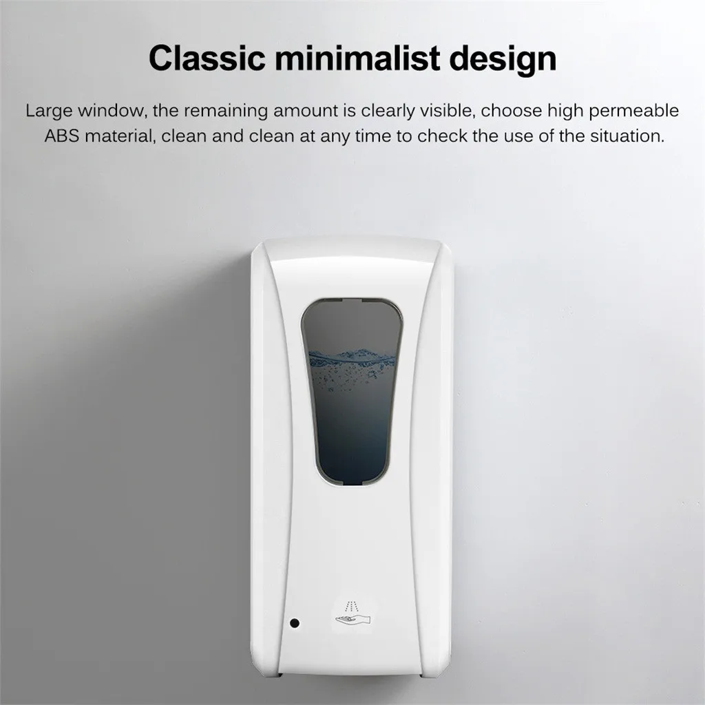 

Distributeur De Savon Liquide Intelligent 1000ml Liquid Soap Dispenser Automatic Contactless Induction Foam Soap Dispenser