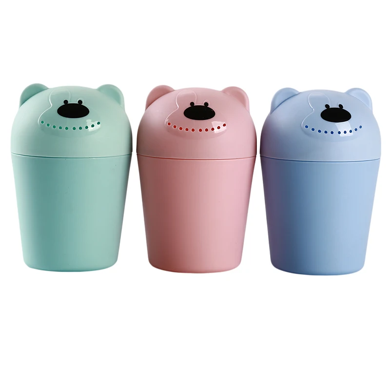 

Baby Kids Cartoon Bear Bathing Cup Baby Shower Shampoo Cup Bailer Baby Shower Water Spoon Hair Wash Cup